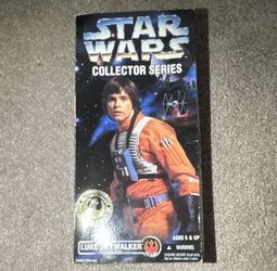 Kenner Star Wars Collector Series Luke Skywalker X-Wing Gear 12" Figure 1996