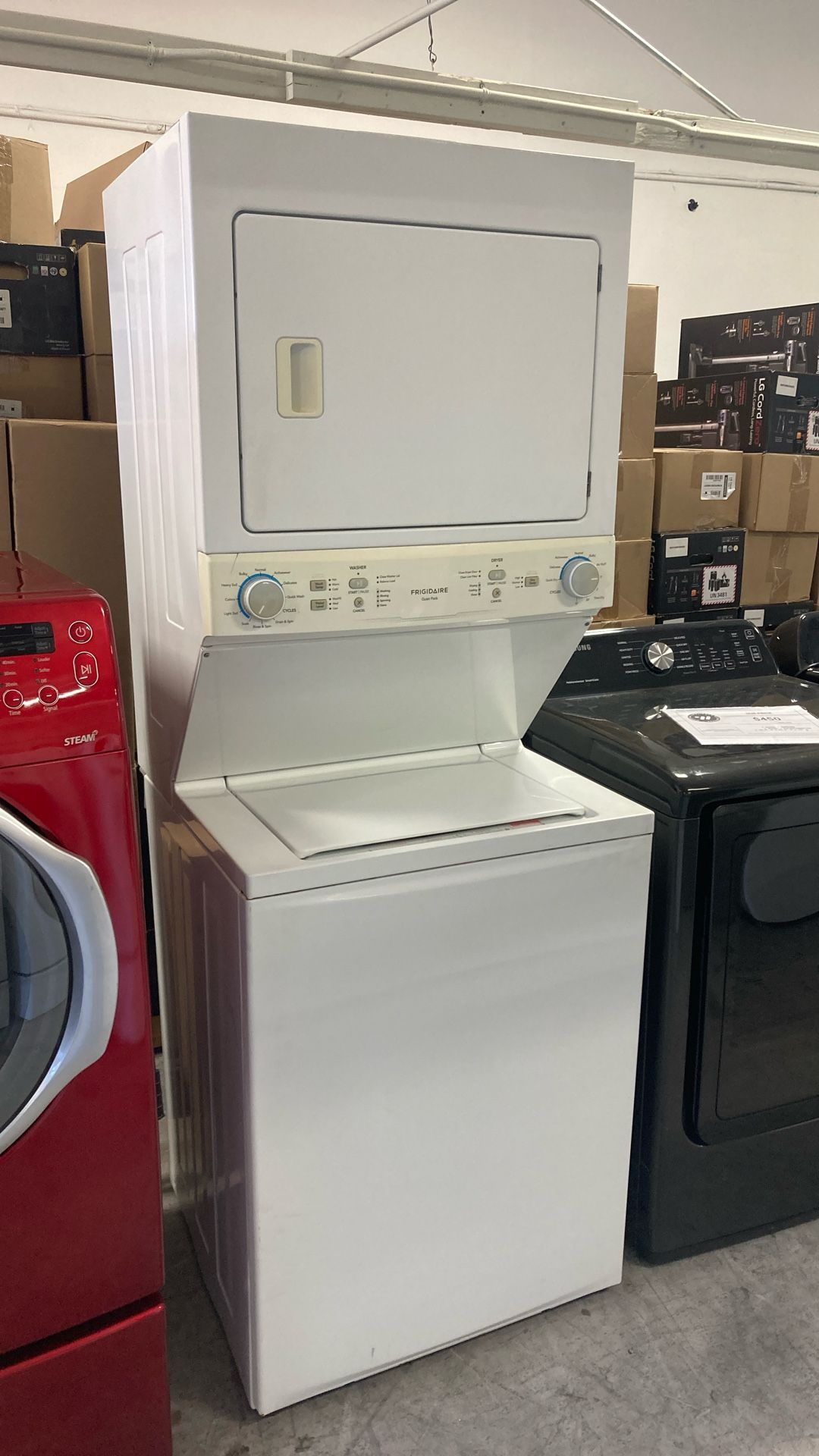 Stacked Washer And Dryer