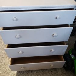 White Chest 4 Drawers