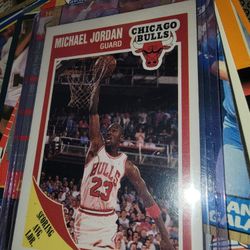 Michael Jordan 89 3rd Year And 100 Total Cards Vintage Baseball Football Hockey Cards 