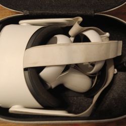 In Oculus With The Two Controllers With A Case