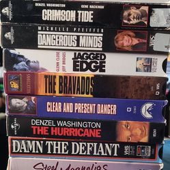 Lot Of 12 Vhs