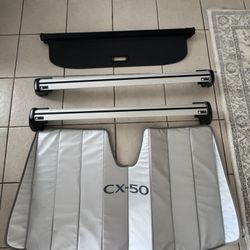 Mazda OEM Roof rack/ Cargo cover / Windshield 