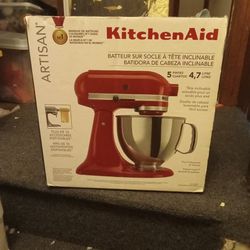 Artisan Kitchen Aid Mixer 5 Quart Brand New Never Used