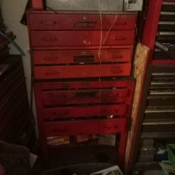50s Snap On Roll Away Tool Chest. 
