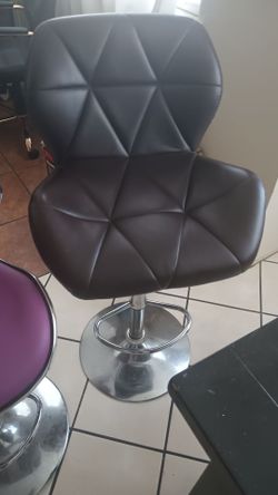 Brown bar stool
