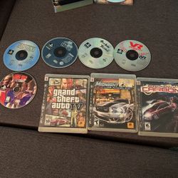 Various Video Games! 10 Dollars Each Or All For 65