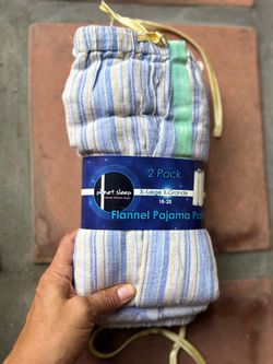 Planet Sleep Flannel Pajama Pants 2-Pack XL