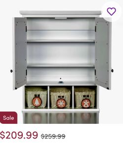 Glass Door CoCabinets Real Wood 3 Cubbies,Glass Doorsw
