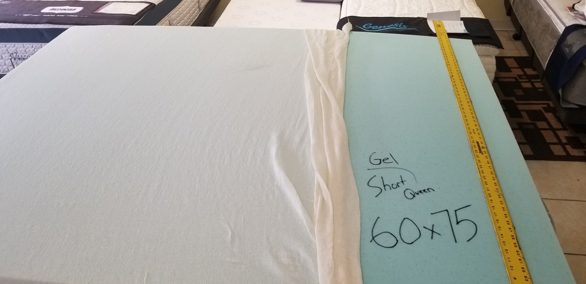New short Queen for camper RV