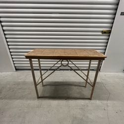 Entry Table or Living Room Console with Tile Top