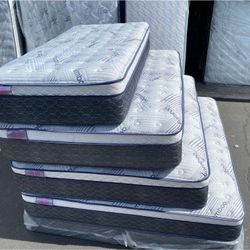 Full Bamboo Plush Comfort Europillow Top 12inch Matres!!