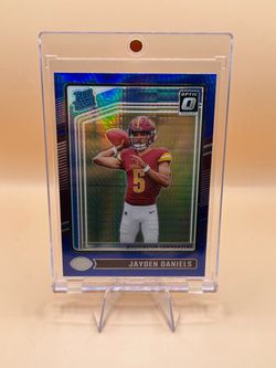 2024 Jayden Daniels blue hyper optic rookie card🔥