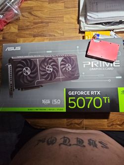 Asus Prime 5070Ti 16gb graphics card