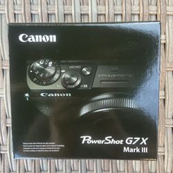 Canon PowerShot G7X Mark III 20.1 Megapixel Digital Camera Black