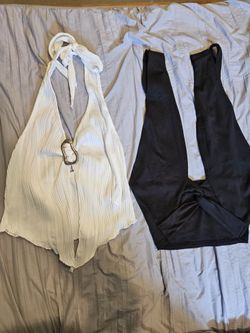 Shein Medium Tops Black/White