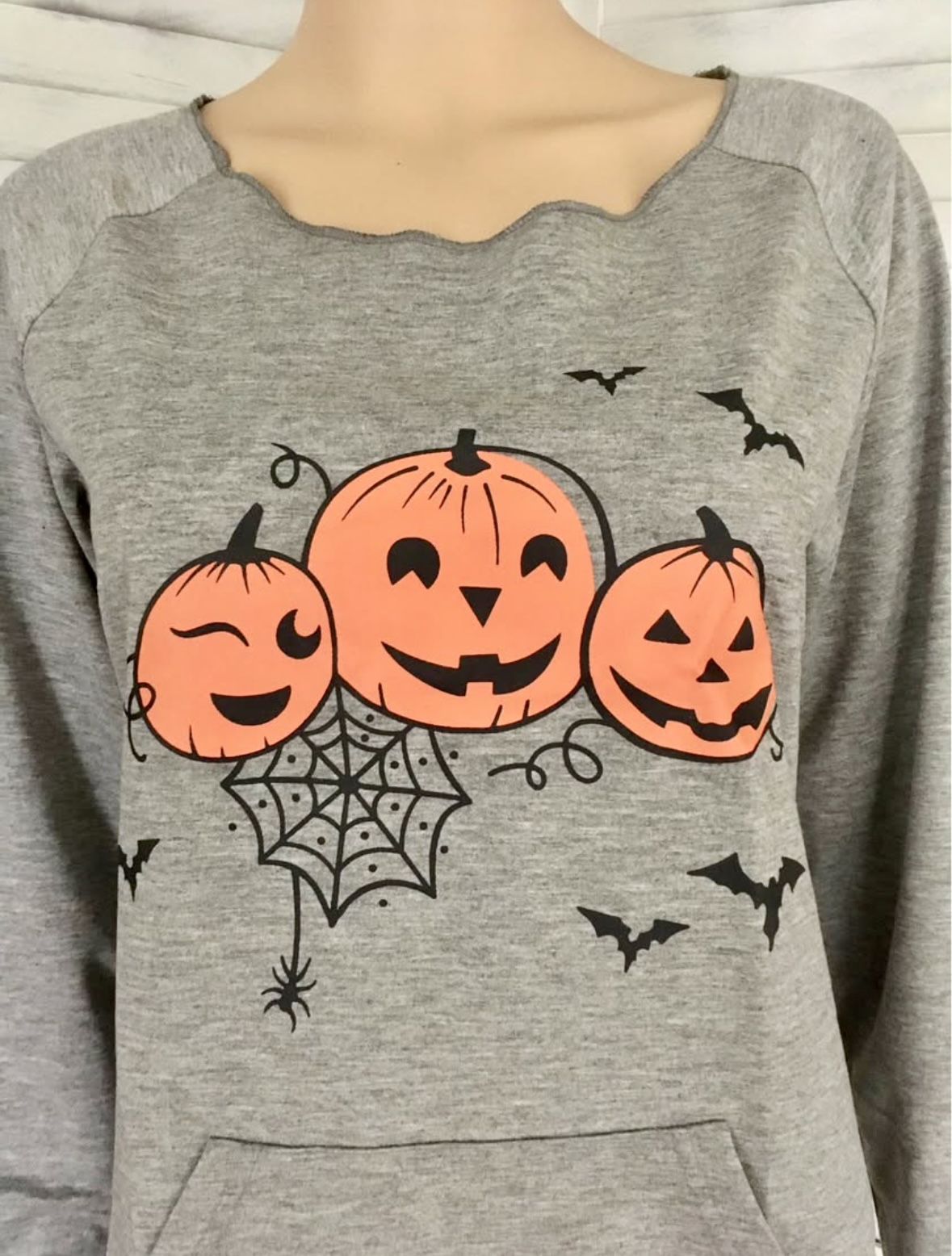 Pumpkin Sweatshirt, Large