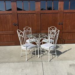 Vintage Outdoor Dining Set 