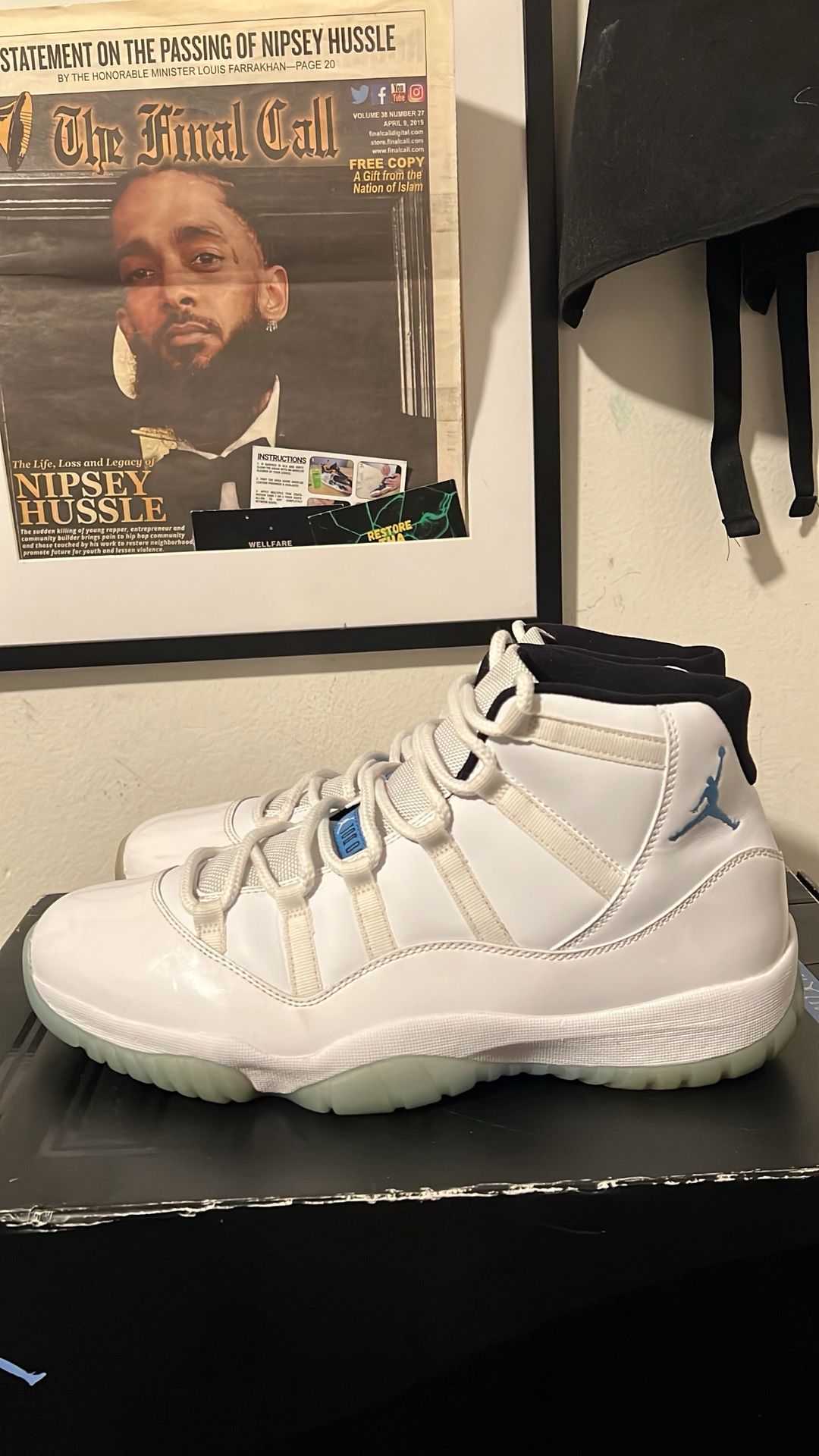 Jordan 11 Retro (Legend Blue)(2014)