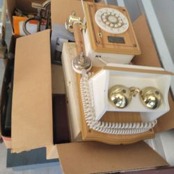 Hanging Vintage Wall Phone