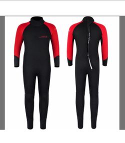 NWT Dark Lightning Kids Wetsuit Neoprene Thermal 1 PC Full Wetsuit - SZ Large