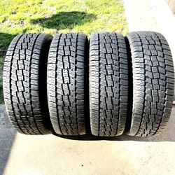 Like New 2025 275/65r20 Lexani Terrain Beast AT (34x11.0r20) 10 Ply Load E 90% Tread