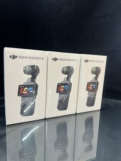 New DJI Osmo Pocket 3 Action Camera