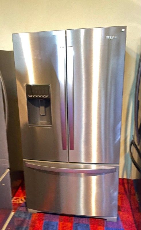 Whirlpool French door stainless
steel