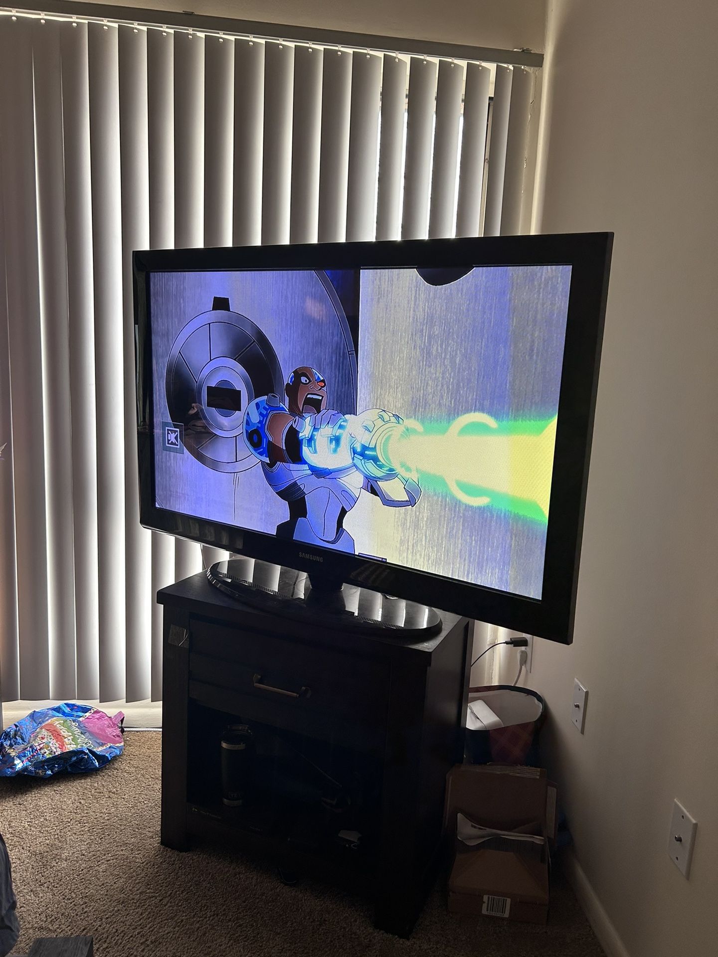 50 Inch Samsung TV W/firestick