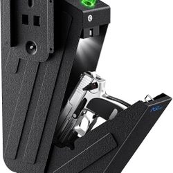 NEW NGTeco Biometric Gun Safe, Fingerprint, Passcode & Key, Steel Construction Drop Down type