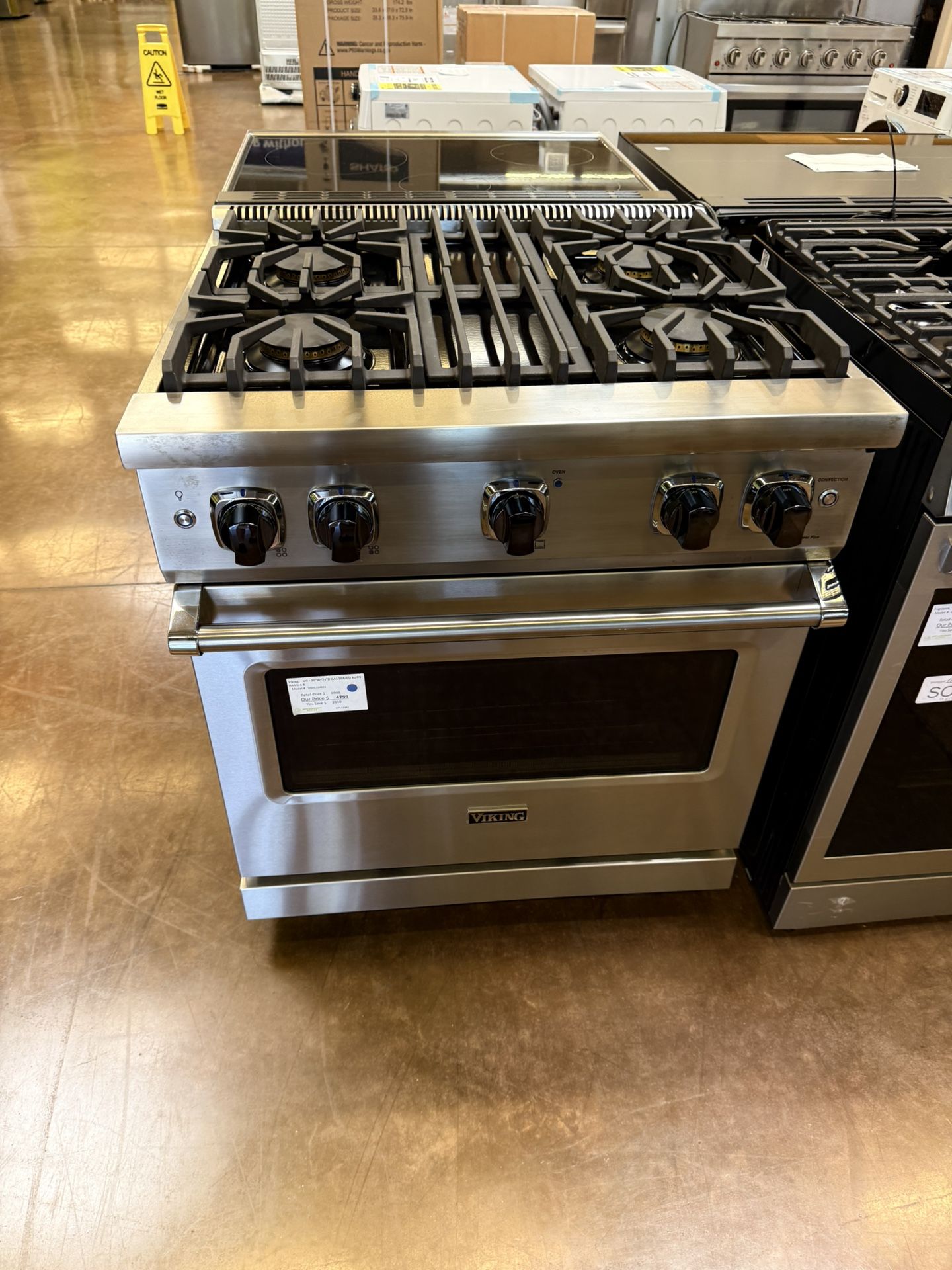 Viking 30” Gas Range