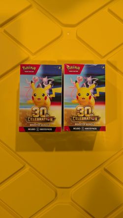 Pokemon 30th Celebration Booster Bundle
