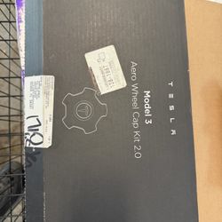 Tesla Model 3 Aero Wheel Cap Kit 2.0 – OEM (Complete Set)