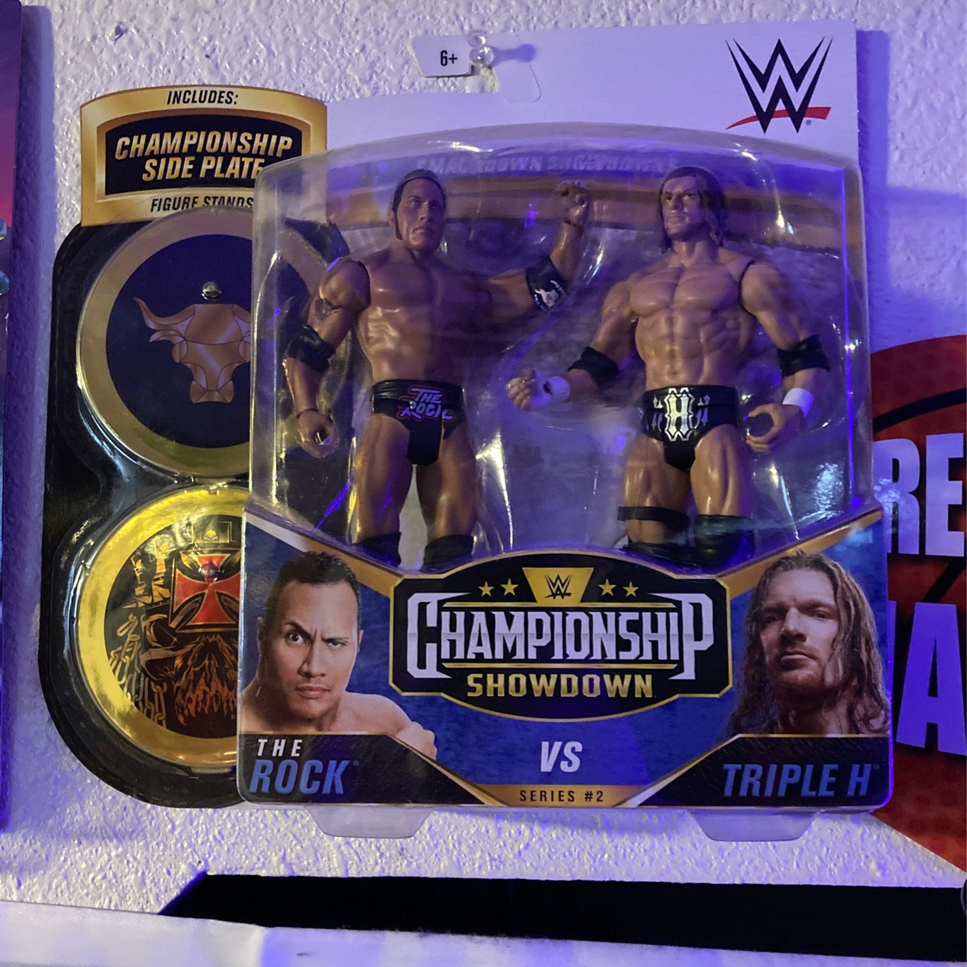 WWE CHAMPIONSHIP SHOWDOWN ACTION FIGURES