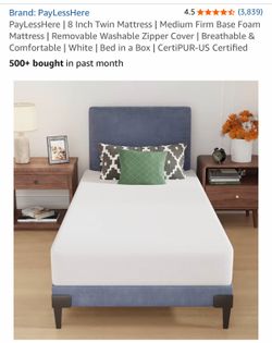Twin mattress