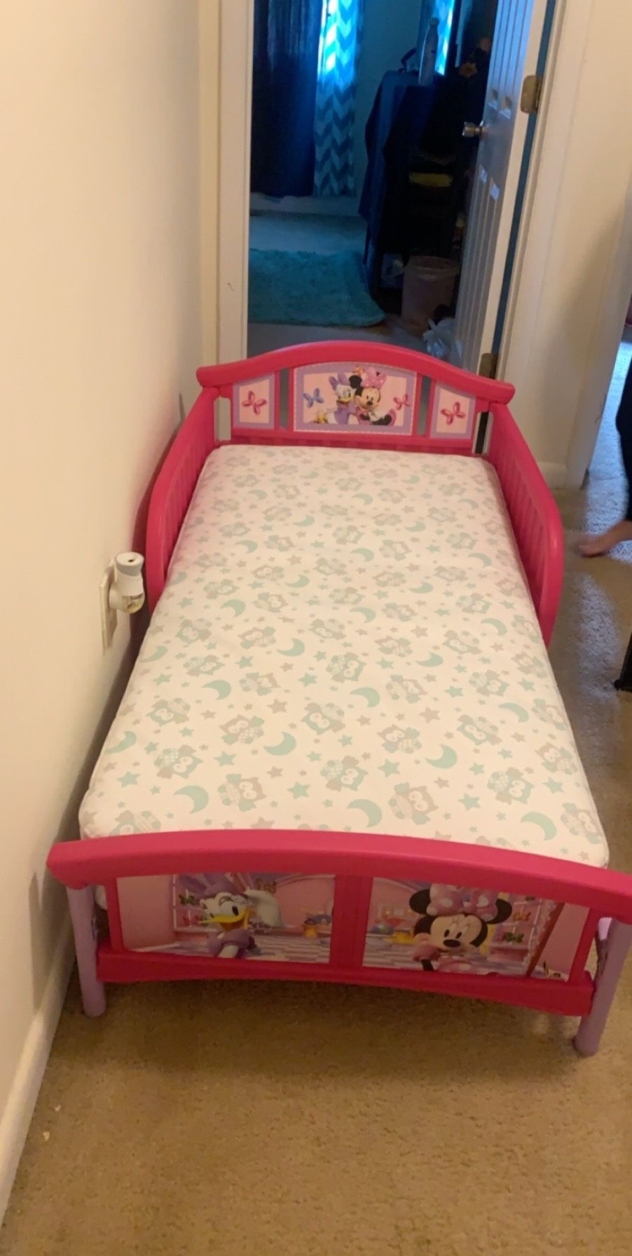 Pink Toddler Bed Set