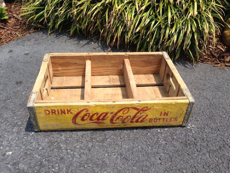 Coca Cola Wooden Case