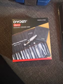 Owden 12-Piece Hollow Punch Set