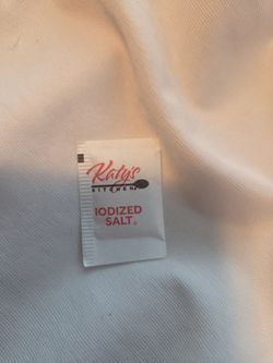 SUPER RARE iodized salt, made in houston