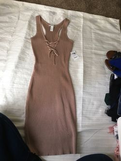 Tan Dress