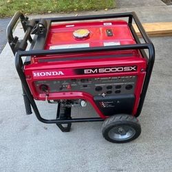 HONDA EM5000SX GENERATOR