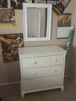 Dresser And Mirror