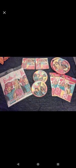 Barbie party supplies