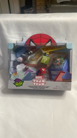 Disney Tsum Tsum Marvel Spidey-Sense Tingling Figure Set of 6 NEW