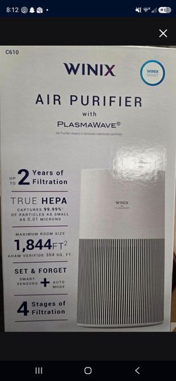 Winix air purifier