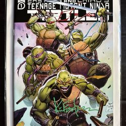Teenage Mutant Ninja Turtles Vol 1 Tony Daniel -Signed by Kevin Eastman COA