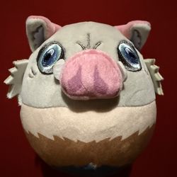 Demon Slayer Hashibira Inosuke Zuru Anime Pop 5" Collectible Mystery Plush Toy