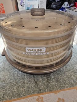 Waring Round 5-Tray Electric Food Dehydrator - Great for Jerky & Fruit