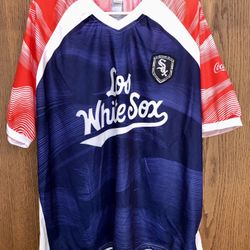 Chicago Los White Sox Soccer Jersey Size XL Red White Blue SGA 9/4/2022 New