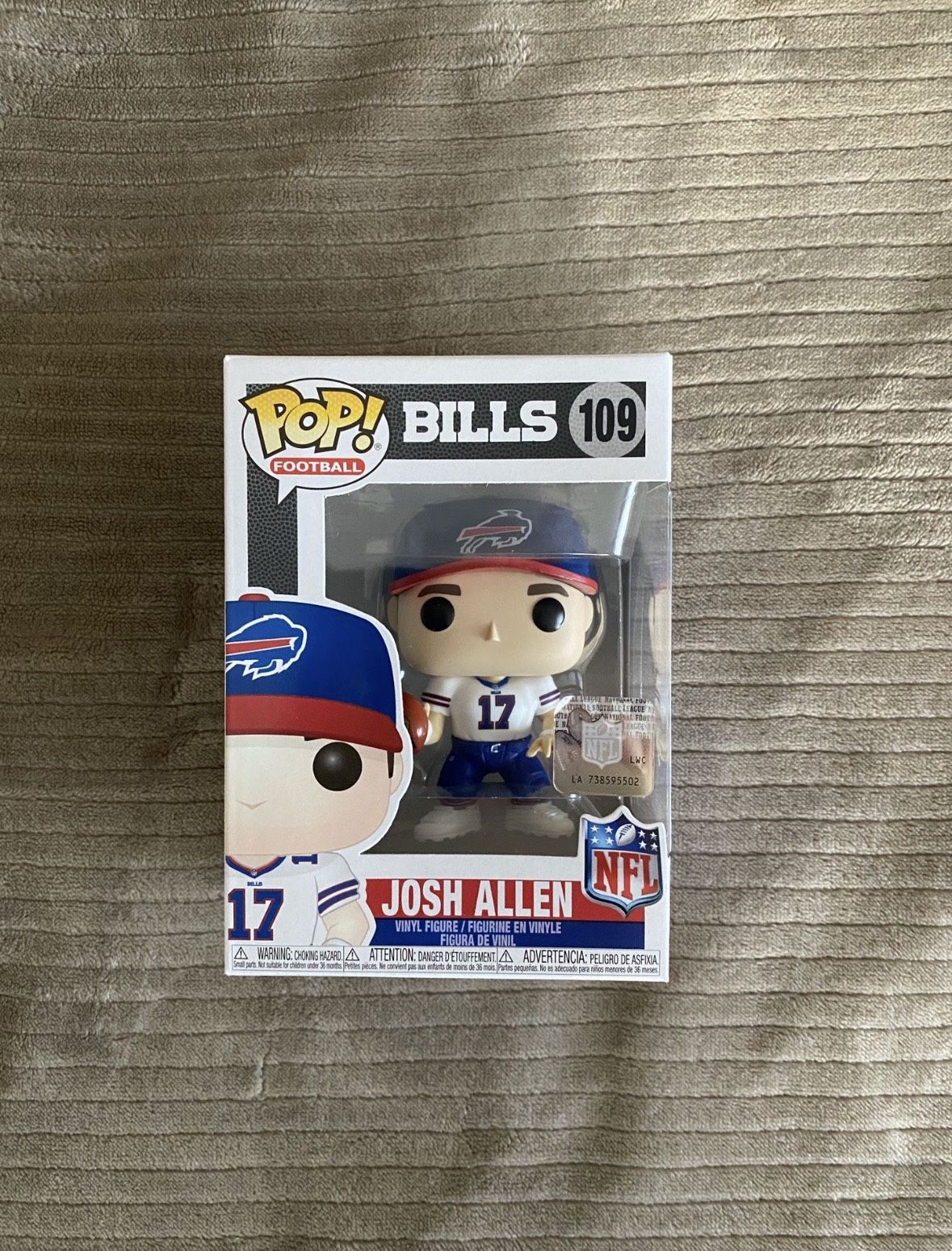 Buffalo Bills Josh Allen Funko Pop #109
